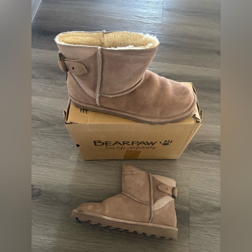 BearPaw Betty Never wet Ankle Booties - Picture 3 of 9